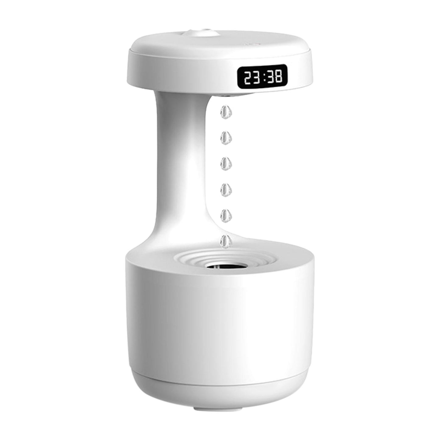 Portable Air Humidifier USB Rechargeable Quiet with Antigravity Water Droplet Auto Shut Off for Hotel Desktop Nursery Car