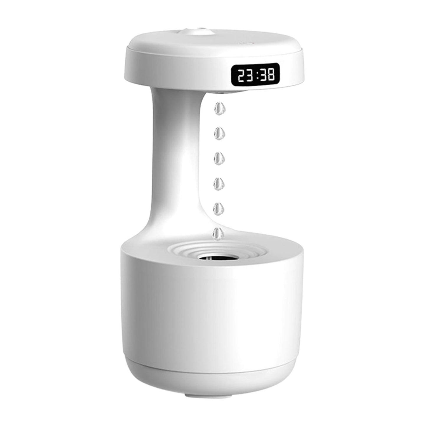 Portable Air Humidifier USB Rechargeable Quiet with Antigravity Water Droplet Auto Shut Off for Hotel Desktop Nursery Car