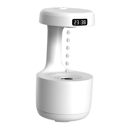 Portable Air Humidifier USB Rechargeable Quiet with Antigravity Water Droplet Auto Shut Off for Hotel Desktop Nursery Car