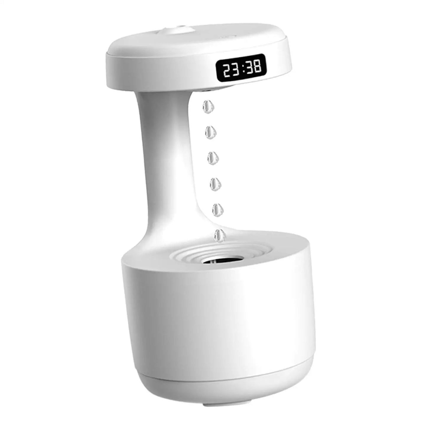 Portable Air Humidifier USB Rechargeable Quiet with Antigravity Water Droplet Auto Shut Off for Hotel Desktop Nursery Car